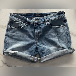 The Roll Up Jean Shorts